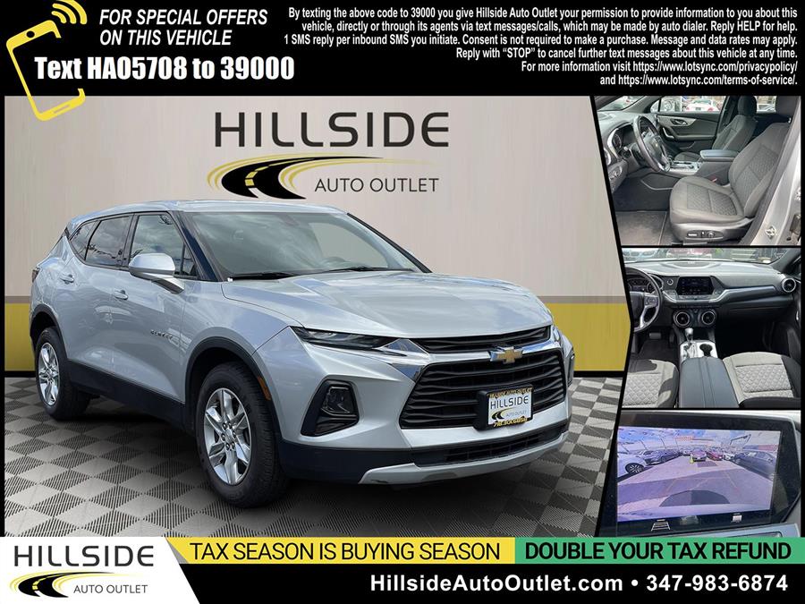 2020 Chevrolet Blazer 2LT AWD, available for sale in Jamaica, New York | Hillside Auto Outlet. Jamaica, New York 2020 Chevrolet Blazer 2LT AWD, available for sale in Jamaica, New York | Hillside Auto Outlet. Jamaica, New York