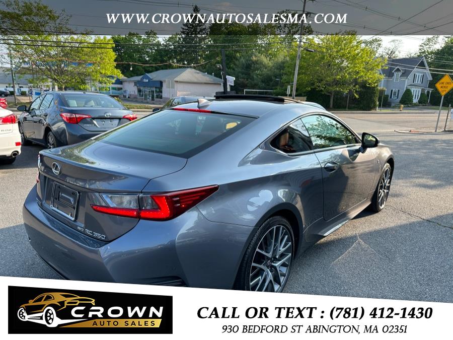 2015 Lexus RC 350 2dr Cpe AWD, available for sale in Abington, Massachusetts | Crown Auto Sales. Abington, Massachusetts 2015 Lexus RC 350 2dr Cpe AWD, available for sale in Abington, Massachusetts | Crown Auto Sales. Abington, Massachusetts