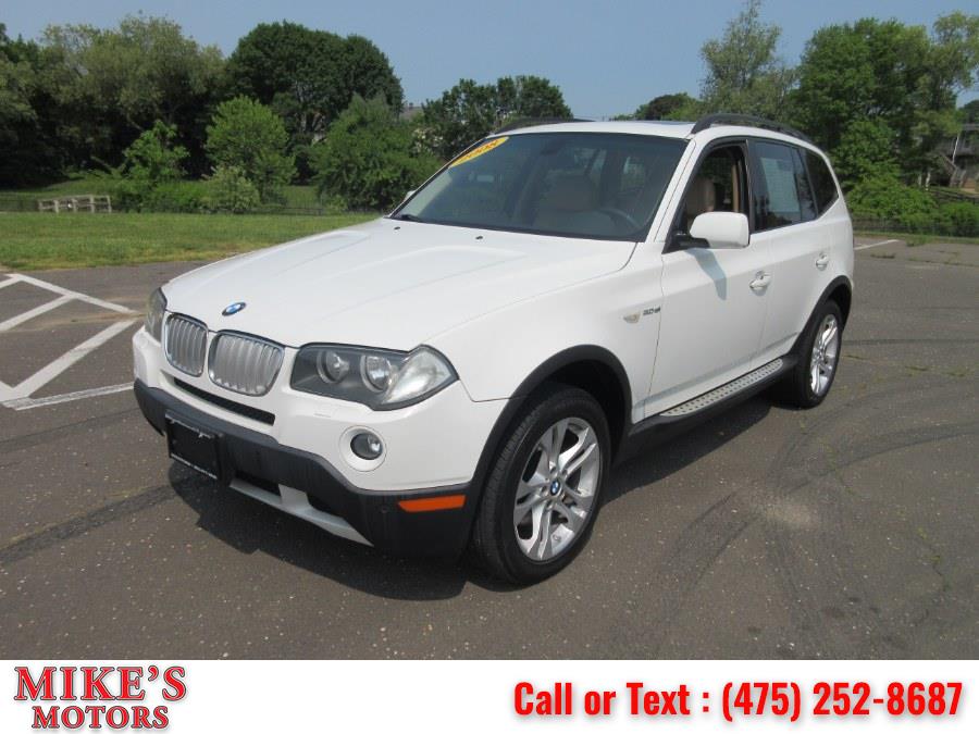 2008 BMW X3 AWD 4dr 3.0si, available for sale in Stratford, Connecticut | Mike's Motors LLC. Stratford, Connecticut