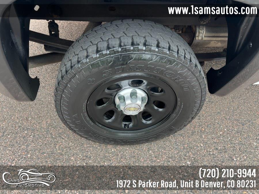2013 Chevrolet Silverado 1500 4WD Reg Cab 133.0" Work Truck, available for sale in Denver, Colorado | Sam's Automotive. Denver, Colorado 2013 Chevrolet Silverado 1500 4WD Reg Cab 133.0" Work Truck, available for sale in Denver, Colorado | Sam's Automotive. Denver, Colorado
