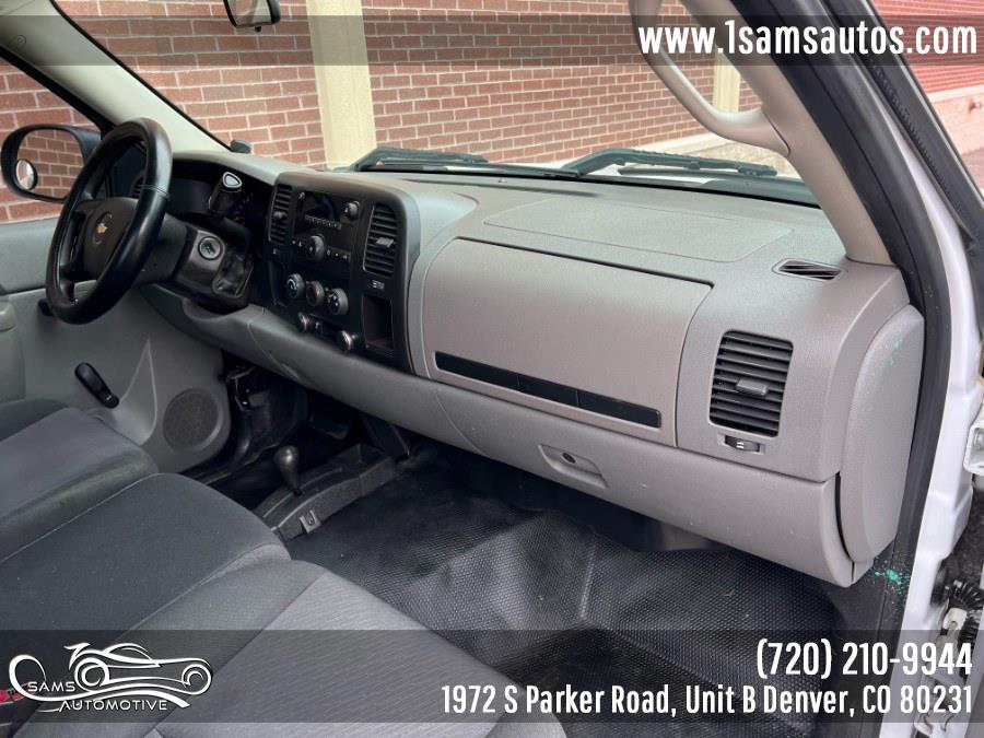2013 Chevrolet Silverado 1500 4WD Reg Cab 133.0" Work Truck, available for sale in Denver, Colorado | Sam's Automotive. Denver, Colorado 2013 Chevrolet Silverado 1500 4WD Reg Cab 133.0" Work Truck, available for sale in Denver, Colorado | Sam's Automotive. Denver, Colorado