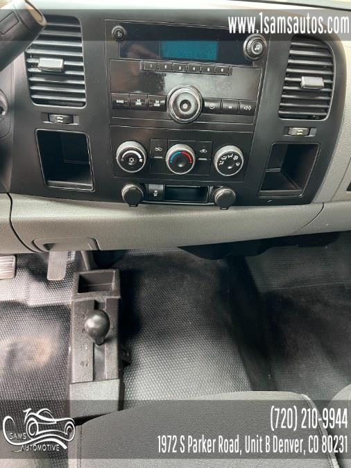2013 Chevrolet Silverado 1500 4WD Reg Cab 133.0" Work Truck, available for sale in Denver, Colorado | Sam's Automotive. Denver, Colorado 2013 Chevrolet Silverado 1500 4WD Reg Cab 133.0" Work Truck, available for sale in Denver, Colorado | Sam's Automotive. Denver, Colorado