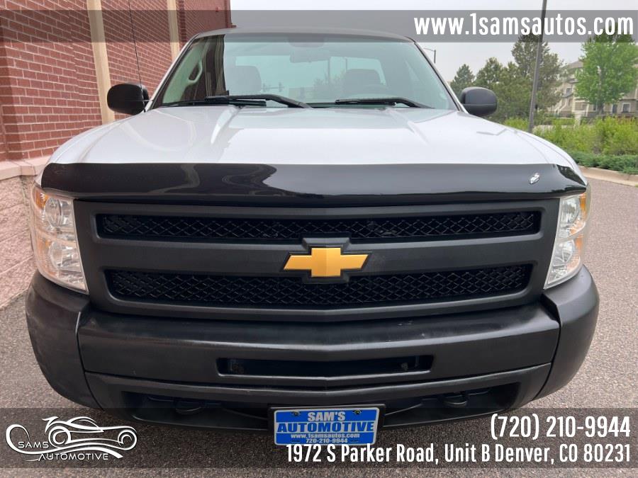 2013 Chevrolet Silverado 1500 4WD Reg Cab 133.0" Work Truck, available for sale in Denver, Colorado | Sam's Automotive. Denver, Colorado 2013 Chevrolet Silverado 1500 4WD Reg Cab 133.0" Work Truck, available for sale in Denver, Colorado | Sam's Automotive. Denver, Colorado