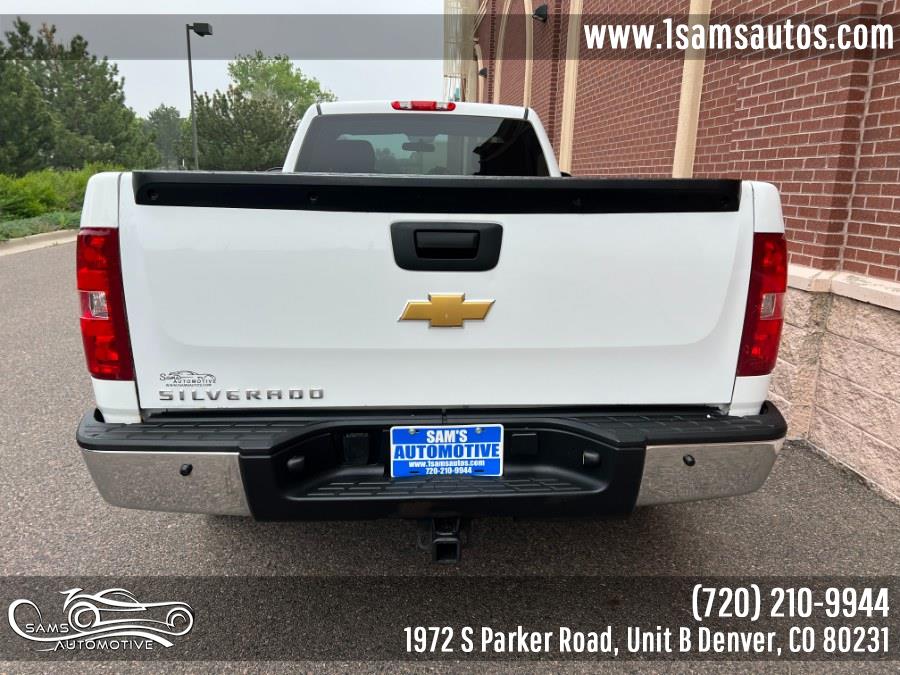 2013 Chevrolet Silverado 1500 4WD Reg Cab 133.0" Work Truck, available for sale in Denver, Colorado | Sam's Automotive. Denver, Colorado 2013 Chevrolet Silverado 1500 4WD Reg Cab 133.0" Work Truck, available for sale in Denver, Colorado | Sam's Automotive. Denver, Colorado