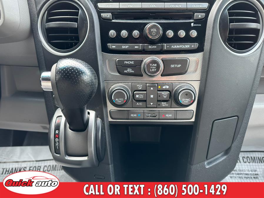 2012 Honda Pilot 4WD 4dr EX, available for sale in Bristol, Connecticut | Quick Auto LLC. Bristol, Connecticut 2012 Honda Pilot 4WD 4dr EX, available for sale in Bristol, Connecticut | Quick Auto LLC. Bristol, Connecticut