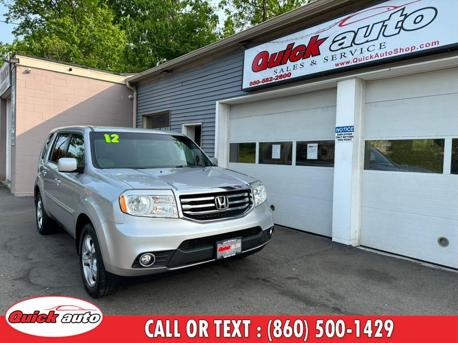 2012 Honda Pilot 4WD 4dr EX, available for sale in Bristol, Connecticut | Quick Auto LLC. Bristol, Connecticut 2012 Honda Pilot 4WD 4dr EX, available for sale in Bristol, Connecticut | Quick Auto LLC. Bristol, Connecticut