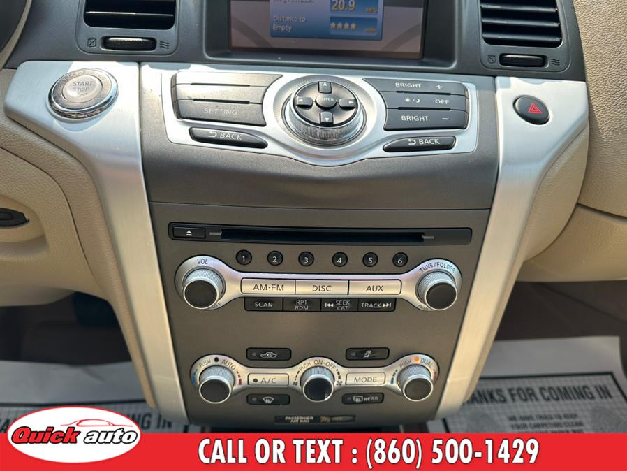 2012 Nissan Murano AWD 4dr SL, available for sale in Bristol, Connecticut | Quick Auto LLC. Bristol, Connecticut 2012 Nissan Murano AWD 4dr SL, available for sale in Bristol, Connecticut | Quick Auto LLC. Bristol, Connecticut