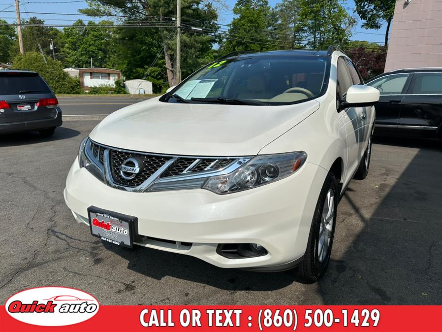 2012 Nissan Murano AWD 4dr SL, available for sale in Bristol, Connecticut | Quick Auto LLC. Bristol, Connecticut 2012 Nissan Murano AWD 4dr SL, available for sale in Bristol, Connecticut | Quick Auto LLC. Bristol, Connecticut