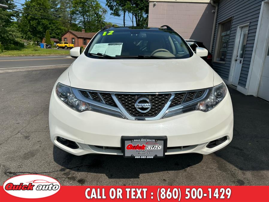 2012 Nissan Murano AWD 4dr SL, available for sale in Bristol, Connecticut | Quick Auto LLC. Bristol, Connecticut 2012 Nissan Murano AWD 4dr SL, available for sale in Bristol, Connecticut | Quick Auto LLC. Bristol, Connecticut