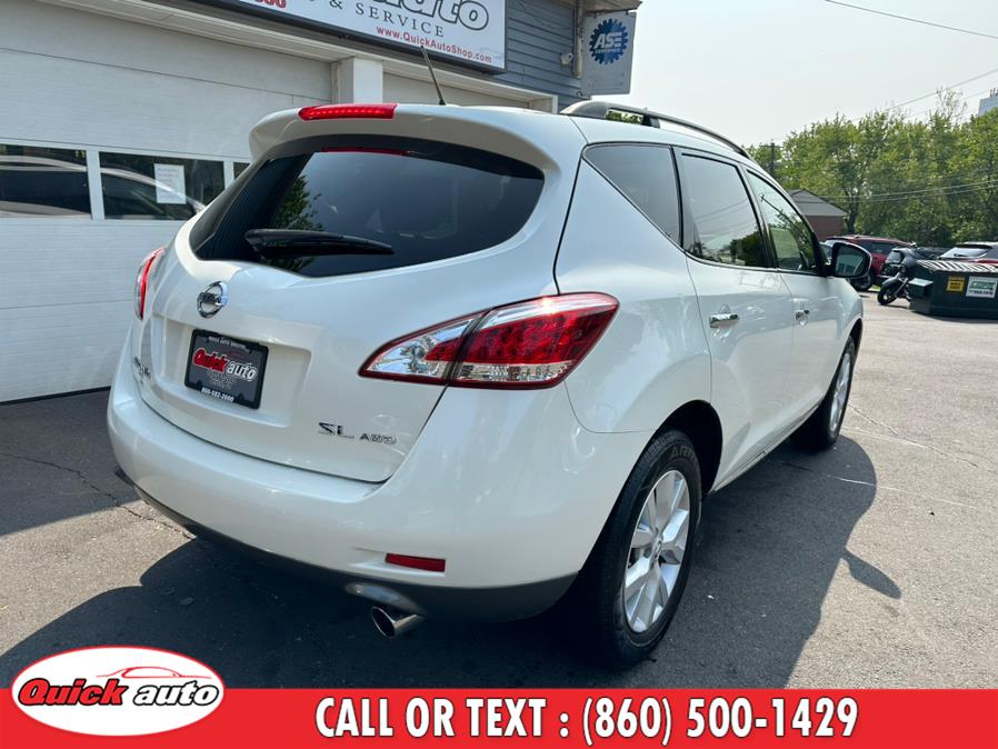 2012 Nissan Murano AWD 4dr SL, available for sale in Bristol, Connecticut | Quick Auto LLC. Bristol, Connecticut 2012 Nissan Murano AWD 4dr SL, available for sale in Bristol, Connecticut | Quick Auto LLC. Bristol, Connecticut