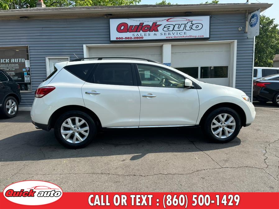 2012 Nissan Murano AWD 4dr SL, available for sale in Bristol, Connecticut | Quick Auto LLC. Bristol, Connecticut 2012 Nissan Murano AWD 4dr SL, available for sale in Bristol, Connecticut | Quick Auto LLC. Bristol, Connecticut