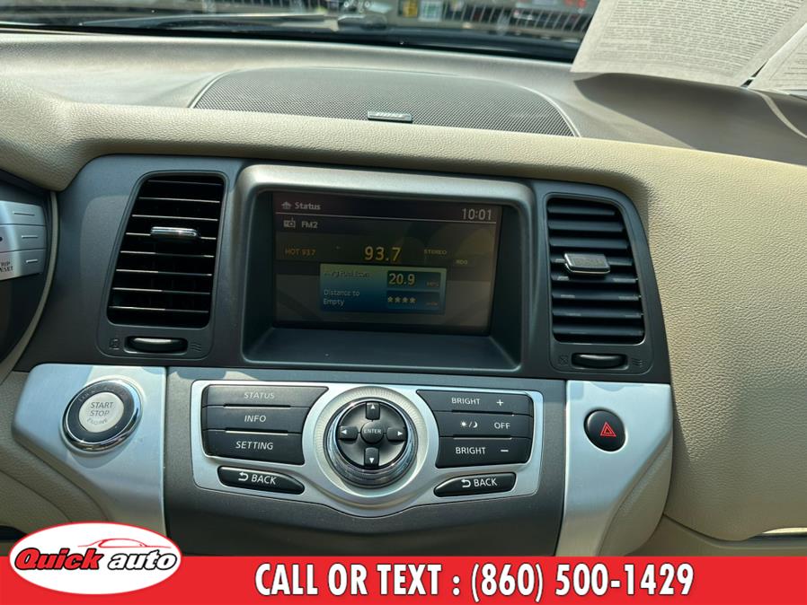 2012 Nissan Murano AWD 4dr SL, available for sale in Bristol, Connecticut | Quick Auto LLC. Bristol, Connecticut 2012 Nissan Murano AWD 4dr SL, available for sale in Bristol, Connecticut | Quick Auto LLC. Bristol, Connecticut
