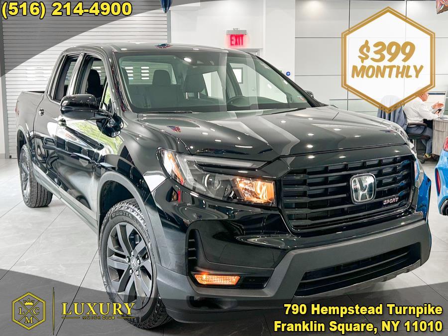 2022 Honda Ridgeline Sport AWD, available for sale in Franklin Square, New York | Luxury Motor Club. Franklin Square, New York