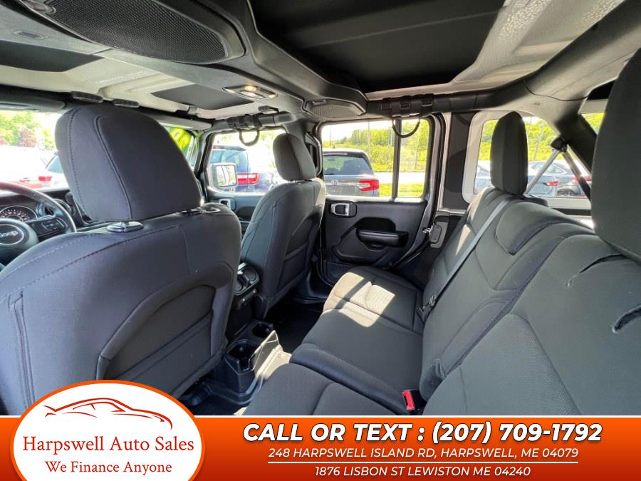 2020 Jeep Wrangler Unlimited Sport S 4x4, available for sale in Harpswell, Maine | Harpswell Auto Sales Inc. Harpswell, Maine 2020 Jeep Wrangler Unlimited Sport S 4x4, available for sale in Harpswell, Maine | Harpswell Auto Sales Inc. Harpswell, Maine