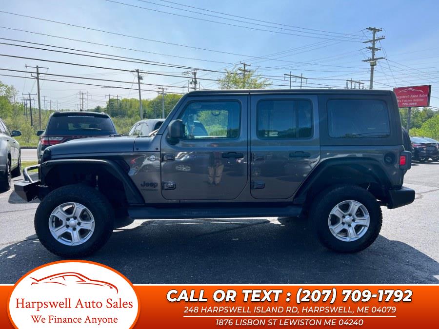 2020 Jeep Wrangler Unlimited Sport S 4x4, available for sale in Harpswell, Maine | Harpswell Auto Sales Inc. Harpswell, Maine 2020 Jeep Wrangler Unlimited Sport S 4x4, available for sale in Harpswell, Maine | Harpswell Auto Sales Inc. Harpswell, Maine