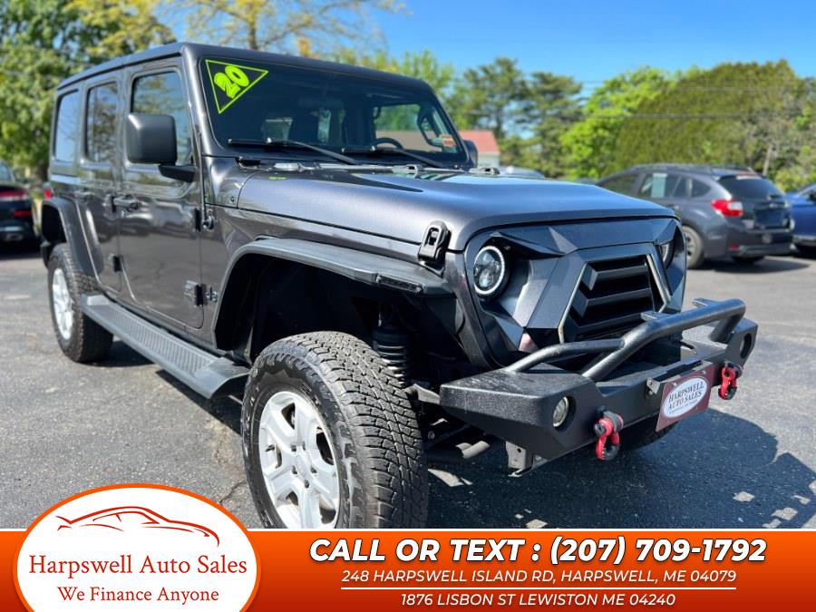2020 Jeep Wrangler Unlimited Sport S 4x4, available for sale in Harpswell, Maine | Harpswell Auto Sales Inc. Harpswell, Maine 2020 Jeep Wrangler Unlimited Sport S 4x4, available for sale in Harpswell, Maine | Harpswell Auto Sales Inc. Harpswell, Maine