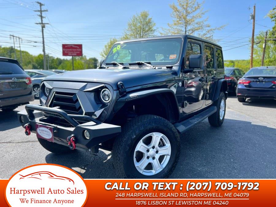 2020 Jeep Wrangler Unlimited Sport S 4x4, available for sale in Harpswell, Maine | Harpswell Auto Sales Inc. Harpswell, Maine 2020 Jeep Wrangler Unlimited Sport S 4x4, available for sale in Harpswell, Maine | Harpswell Auto Sales Inc. Harpswell, Maine