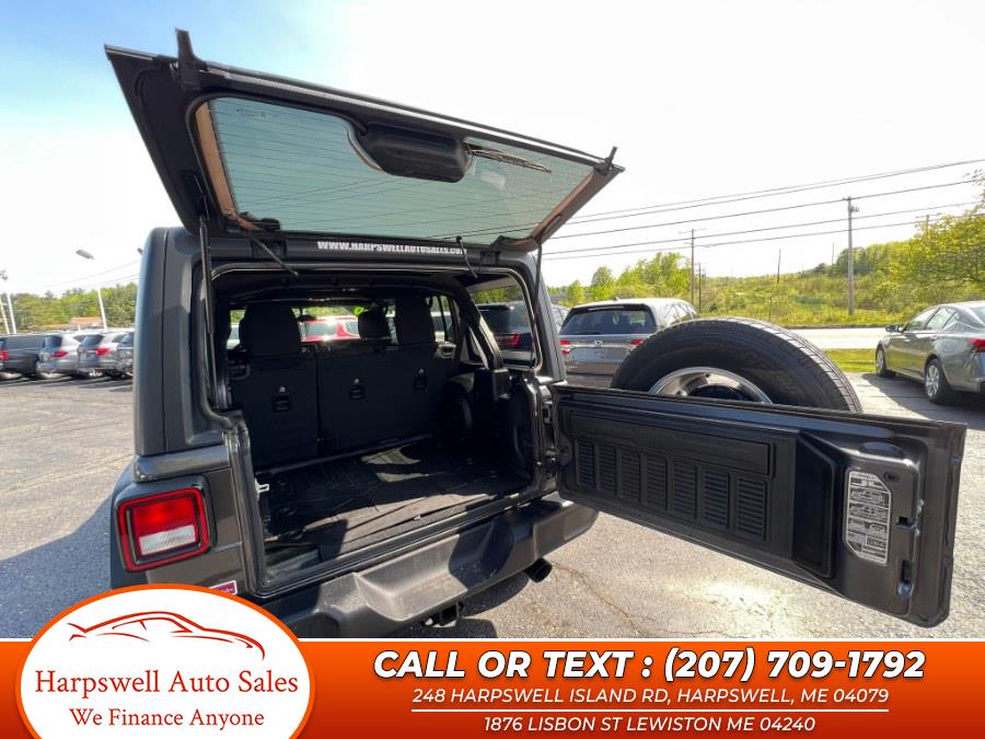 2020 Jeep Wrangler Unlimited Sport S 4x4, available for sale in Harpswell, Maine | Harpswell Auto Sales Inc. Harpswell, Maine 2020 Jeep Wrangler Unlimited Sport S 4x4, available for sale in Harpswell, Maine | Harpswell Auto Sales Inc. Harpswell, Maine
