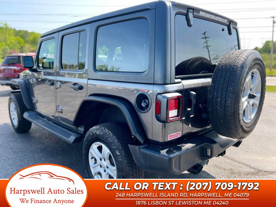 2020 Jeep Wrangler Unlimited Sport S 4x4, available for sale in Harpswell, Maine | Harpswell Auto Sales Inc. Harpswell, Maine 2020 Jeep Wrangler Unlimited Sport S 4x4, available for sale in Harpswell, Maine | Harpswell Auto Sales Inc. Harpswell, Maine