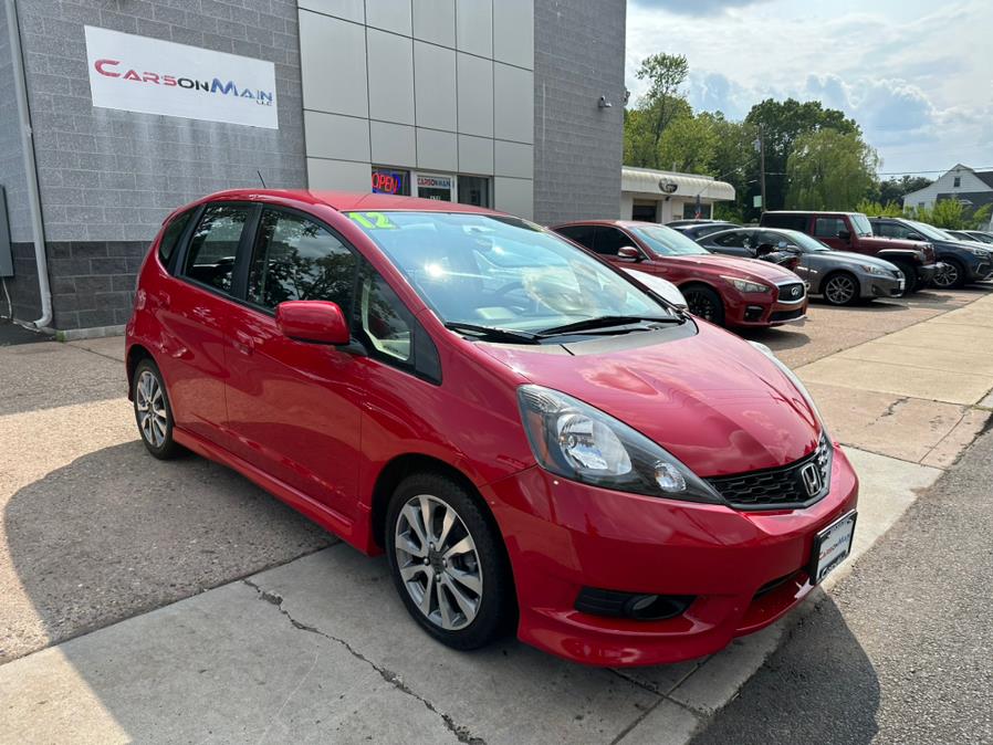 2012 Honda Fit 5dr HB Auto Sport, available for sale in Manchester, Connecticut | Carsonmain LLC. Manchester, Connecticut 2012 Honda Fit 5dr HB Auto Sport, available for sale in Manchester, Connecticut | Carsonmain LLC. Manchester, Connecticut