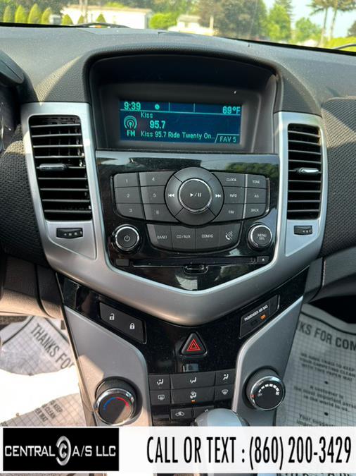 2013 Chevrolet Cruze 4dr Sdn Auto 1LT, available for sale in East Windsor, Connecticut | Central A/S LLC. East Windsor, Connecticut 2013 Chevrolet Cruze 4dr Sdn Auto 1LT, available for sale in East Windsor, Connecticut | Central A/S LLC. East Windsor, Connecticut
