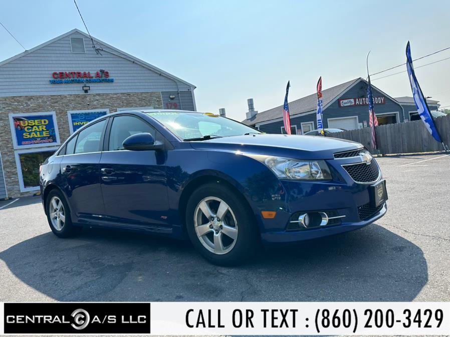 2013 Chevrolet Cruze 4dr Sdn Auto 1LT, available for sale in East Windsor, Connecticut | Central A/S LLC. East Windsor, Connecticut