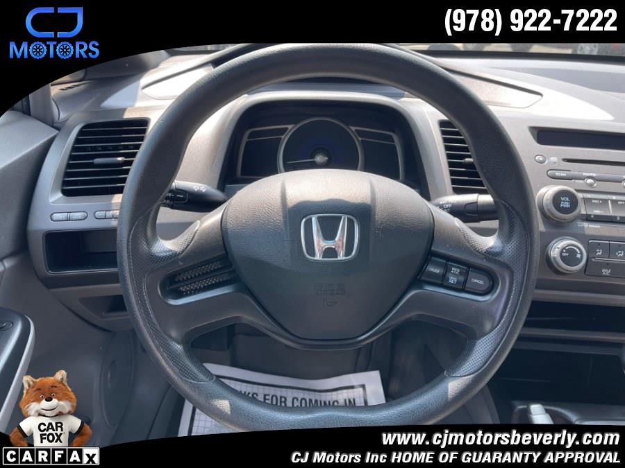 2008 Honda Civic Sdn 4dr Auto LX, available for sale in Beverly, Massachusetts | CJ Motors Inc. Beverly, Massachusetts 2008 Honda Civic Sdn 4dr Auto LX, available for sale in Beverly, Massachusetts | CJ Motors Inc. Beverly, Massachusetts