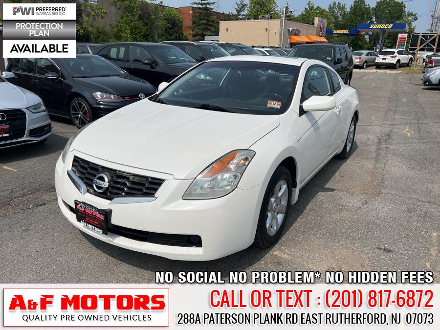 2009 Nissan Altima 2dr Cpe I4 Man 2.5 S, available for sale in East Rutherford, New Jersey | A&F Motors LLC. East Rutherford, New Jersey