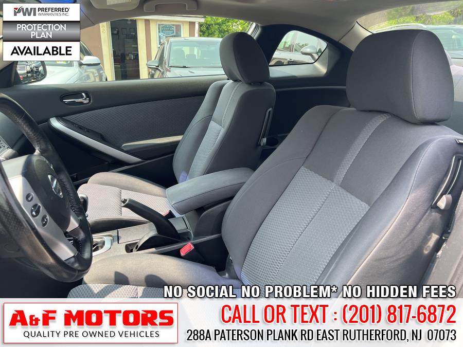 2009 Nissan Altima 2dr Cpe I4 Man 2.5 S, available for sale in East Rutherford, New Jersey | A&F Motors LLC. East Rutherford, New Jersey 2009 Nissan Altima 2dr Cpe I4 Man 2.5 S, available for sale in East Rutherford, New Jersey | A&F Motors LLC. East Rutherford, New Jersey
