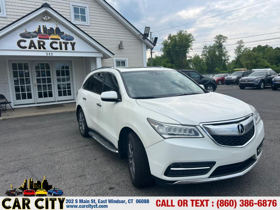 2014 Acura MDX SH-AWD 4dr Tech Pkg, available for sale in East Windsor, Connecticut | Car City LLC. East Windsor, Connecticut 2014 Acura MDX SH-AWD 4dr Tech Pkg, available for sale in East Windsor, Connecticut | Car City LLC. East Windsor, Connecticut