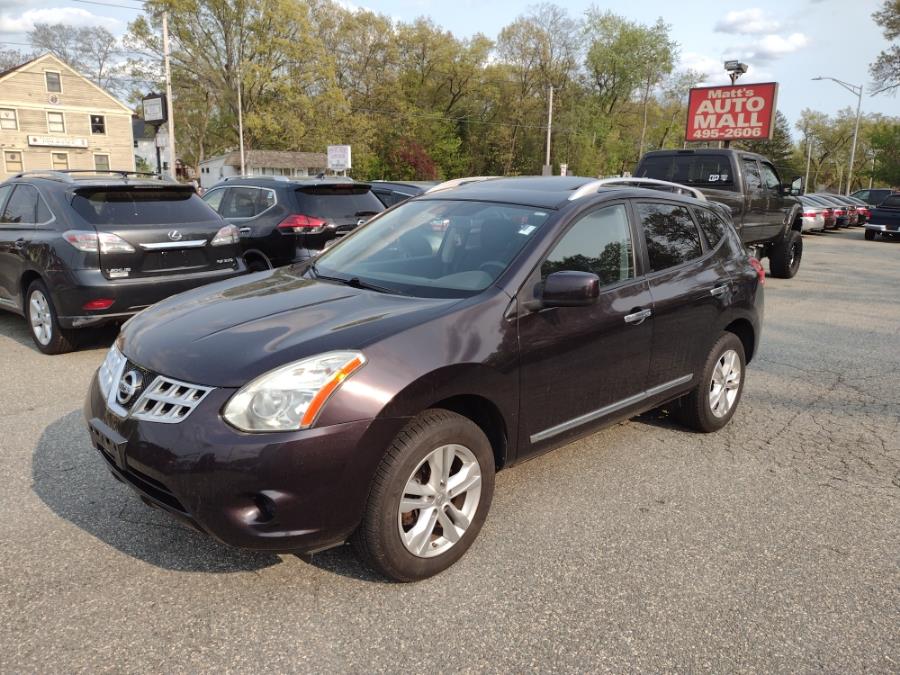 2012 Nissan Rogue AWD 4dr SL, available for sale in Chicopee, Massachusetts | Matts Auto Mall LLC. Chicopee, Massachusetts 2012 Nissan Rogue AWD 4dr SL, available for sale in Chicopee, Massachusetts | Matts Auto Mall LLC. Chicopee, Massachusetts