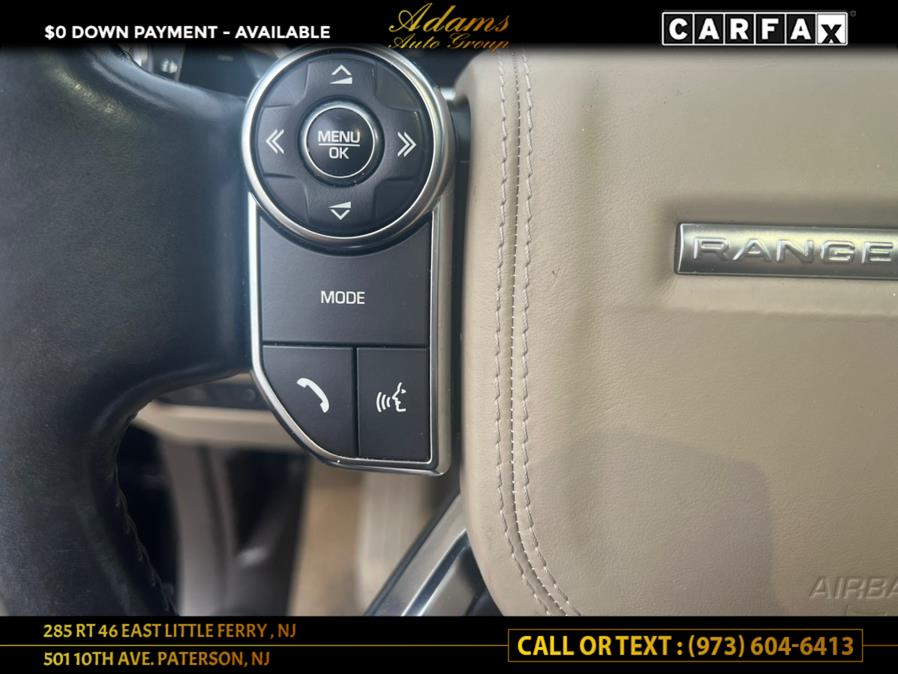 2016 Land Rover Range Rover 4WD 4dr, available for sale in Paterson, New Jersey | Adams Auto Group. Paterson, New Jersey 2016 Land Rover Range Rover 4WD 4dr, available for sale in Paterson, New Jersey | Adams Auto Group. Paterson, New Jersey