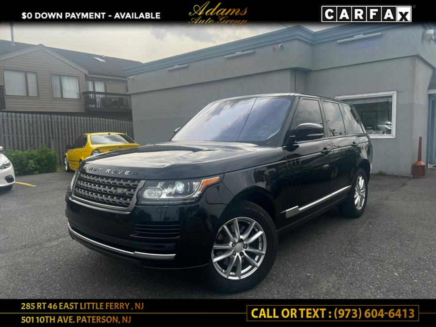 2016 Land Rover Range Rover 4WD 4dr, available for sale in Paterson, New Jersey | Adams Auto Group. Paterson, New Jersey