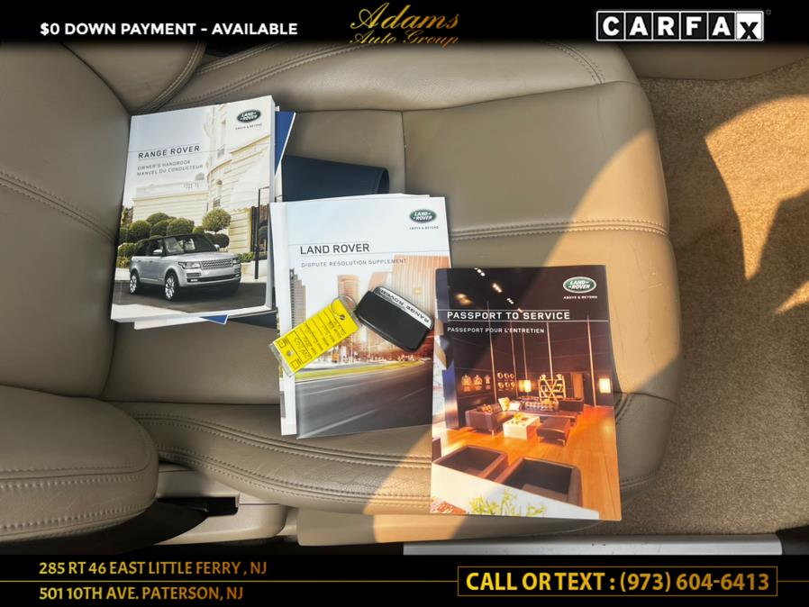 2016 Land Rover Range Rover 4WD 4dr, available for sale in Paterson, New Jersey | Adams Auto Group. Paterson, New Jersey 2016 Land Rover Range Rover 4WD 4dr, available for sale in Paterson, New Jersey | Adams Auto Group. Paterson, New Jersey