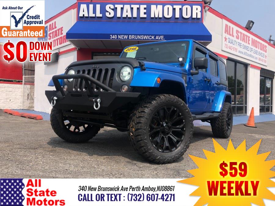 2016 Jeep Wrangler Unlimited 4WD 4dr Black Bear *Ltd Avail*, available for sale in Perth Amboy, New Jersey | All State Motor Inc. Perth Amboy, New Jersey 2016 Jeep Wrangler Unlimited 4WD 4dr Black Bear *Ltd Avail*, available for sale in Perth Amboy, New Jersey | All State Motor Inc. Perth Amboy, New Jersey