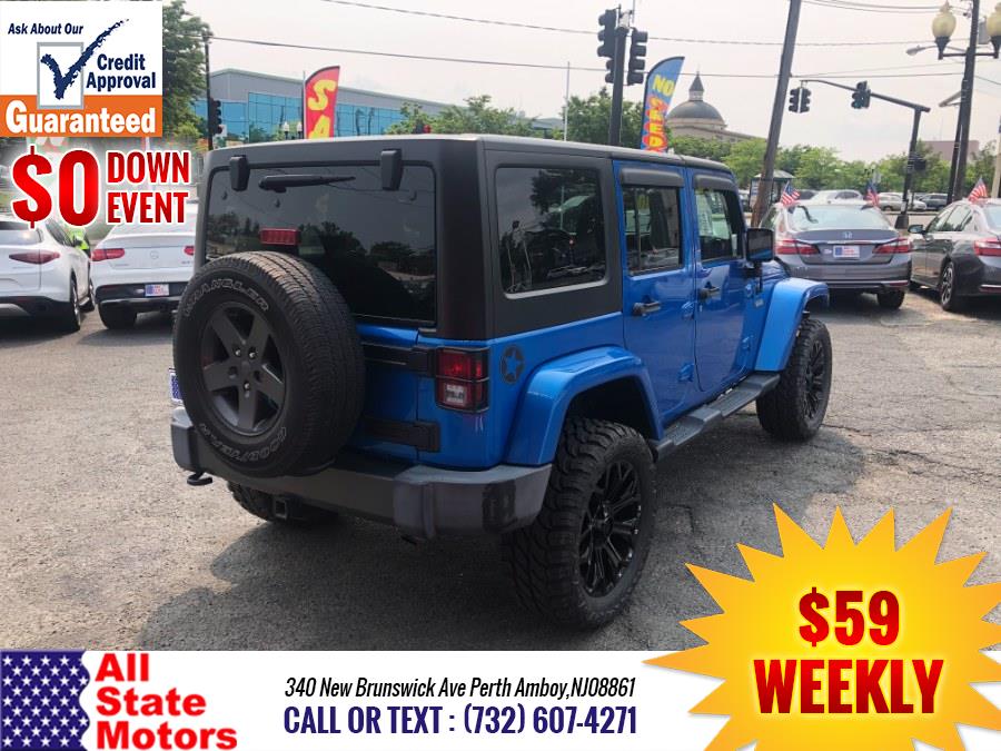 2016 Jeep Wrangler Unlimited 4WD 4dr Black Bear *Ltd Avail*, available for sale in Perth Amboy, New Jersey | All State Motor Inc. Perth Amboy, New Jersey 2016 Jeep Wrangler Unlimited 4WD 4dr Black Bear *Ltd Avail*, available for sale in Perth Amboy, New Jersey | All State Motor Inc. Perth Amboy, New Jersey