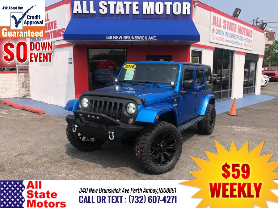 Jeep Wrangler Unlimited 2016 in Perth Amboy, Fords, Rahway, South River