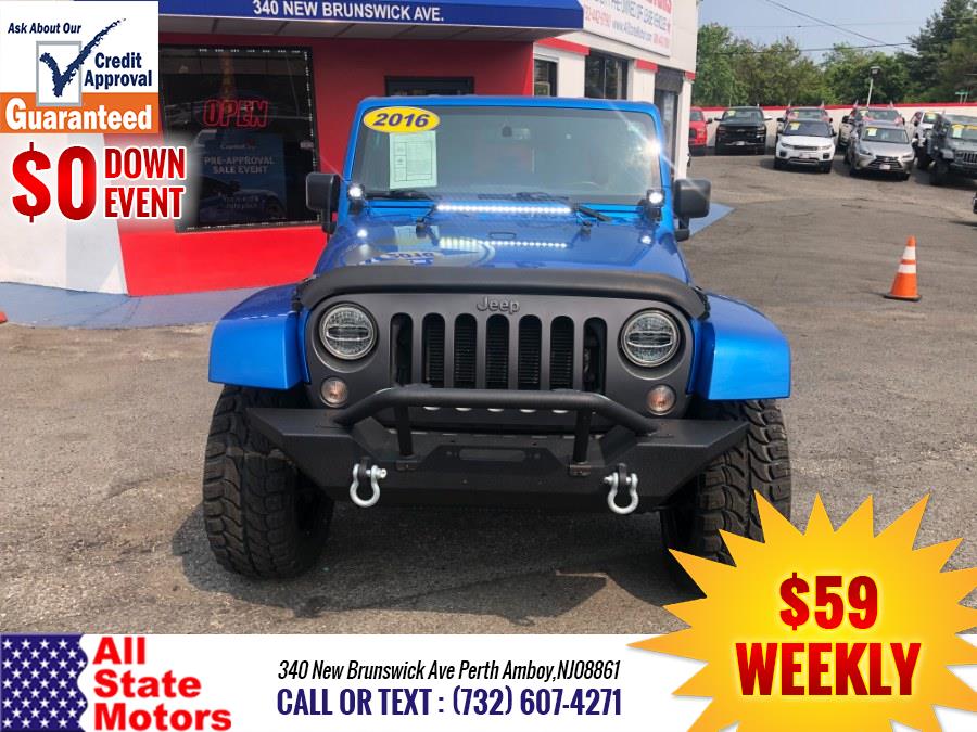 2016 Jeep Wrangler Unlimited 4WD 4dr Black Bear *Ltd Avail*, available for sale in Perth Amboy, New Jersey | All State Motor Inc. Perth Amboy, New Jersey 2016 Jeep Wrangler Unlimited 4WD 4dr Black Bear *Ltd Avail*, available for sale in Perth Amboy, New Jersey | All State Motor Inc. Perth Amboy, New Jersey