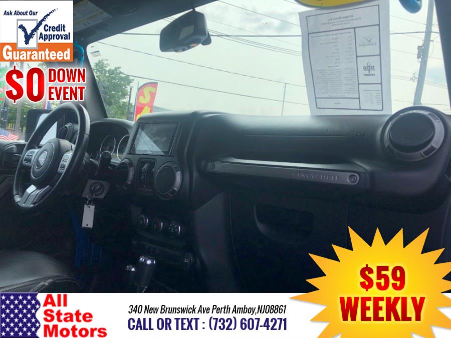 2016 Jeep Wrangler Unlimited 4WD 4dr Black Bear *Ltd Avail*, available for sale in Perth Amboy, New Jersey | All State Motor Inc. Perth Amboy, New Jersey 2016 Jeep Wrangler Unlimited 4WD 4dr Black Bear *Ltd Avail*, available for sale in Perth Amboy, New Jersey | All State Motor Inc. Perth Amboy, New Jersey
