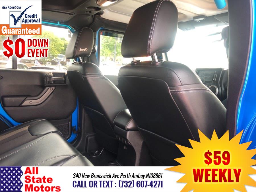 2016 Jeep Wrangler Unlimited 4WD 4dr Black Bear *Ltd Avail*, available for sale in Perth Amboy, New Jersey | All State Motor Inc. Perth Amboy, New Jersey 2016 Jeep Wrangler Unlimited 4WD 4dr Black Bear *Ltd Avail*, available for sale in Perth Amboy, New Jersey | All State Motor Inc. Perth Amboy, New Jersey
