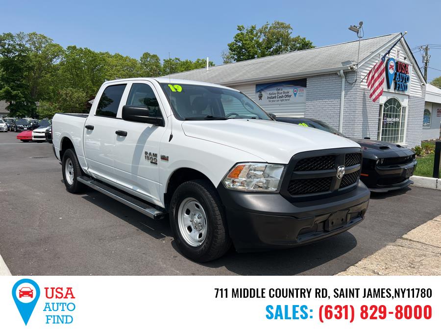 2019 Ram 1500 Classic Tradesman 4x4 Crew Cab 5''7" Box, available for sale in Saint James, New York | USA Auto Find. Saint James, New York 2019 Ram 1500 Classic Tradesman 4x4 Crew Cab 5''7" Box, available for sale in Saint James, New York | USA Auto Find. Saint James, New York