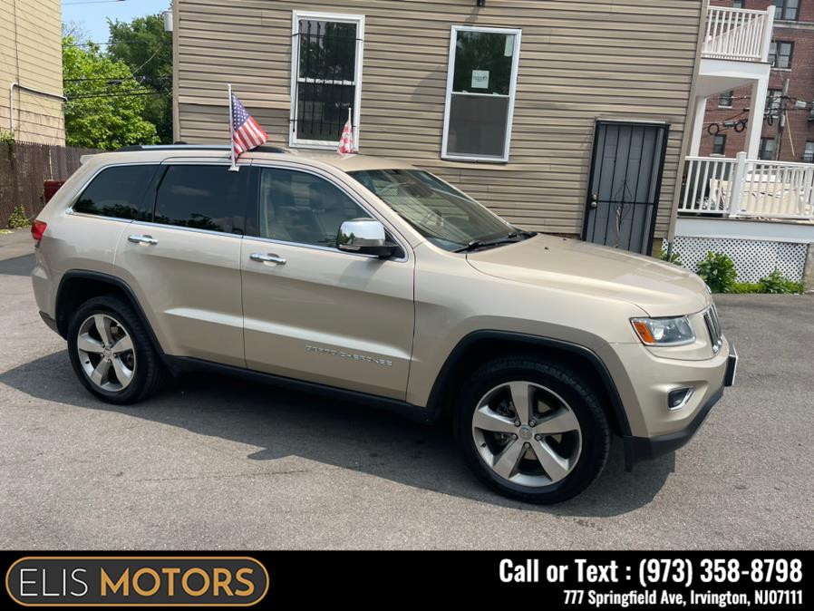 2014 Jeep Grand Cherokee 4WD 4dr Limited, available for sale in Irvington, New Jersey | Elis Motors Corp. Irvington, New Jersey 2014 Jeep Grand Cherokee 4WD 4dr Limited, available for sale in Irvington, New Jersey | Elis Motors Corp. Irvington, New Jersey