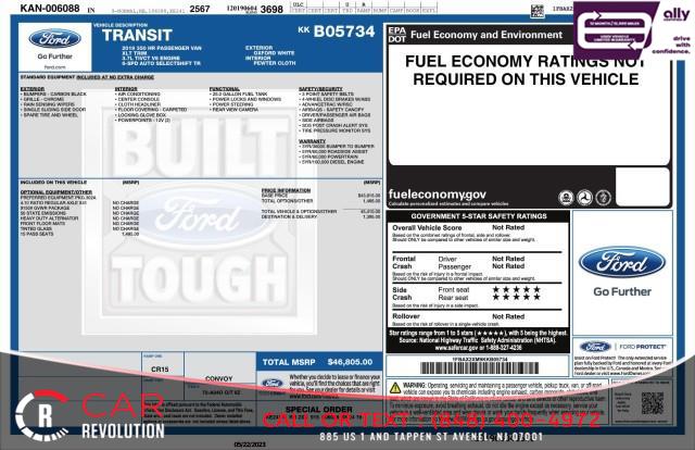 2019 Ford Transit Passenger Wagon T-350 148'' HR XL, available for sale in Avenel, New Jersey | Car Revolution. Avenel, New Jersey 2019 Ford Transit Passenger Wagon T-350 148'' HR XL, available for sale in Avenel, New Jersey | Car Revolution. Avenel, New Jersey