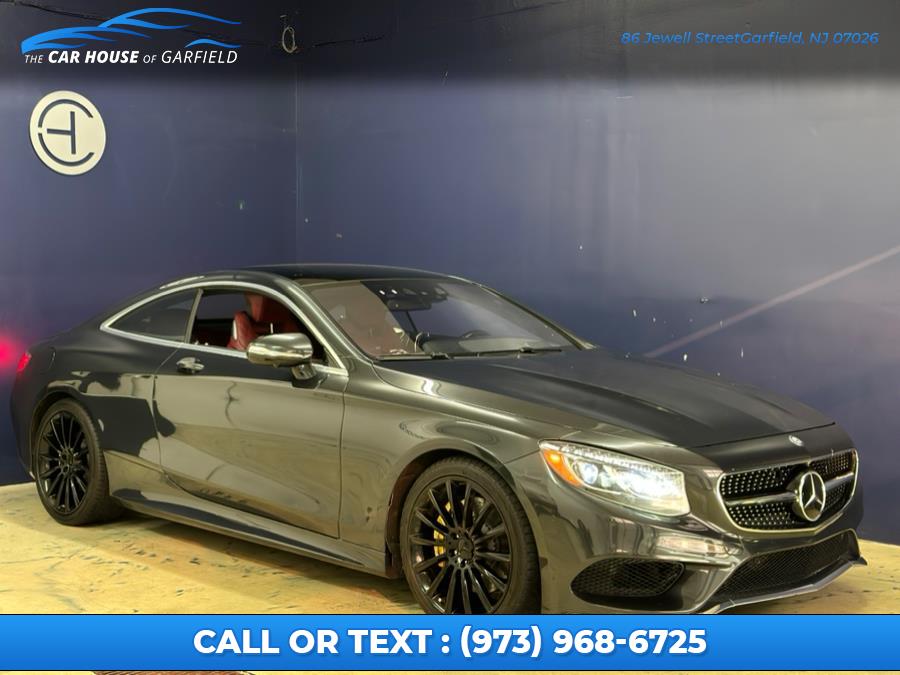 2015 Mercedes-Benz S-Class 2dr Cpe S 550 4MATIC, available for sale in Garfield, New Jersey | Car House Of Garfield. Garfield, New Jersey 2015 Mercedes-Benz S-Class 2dr Cpe S 550 4MATIC, available for sale in Garfield, New Jersey | Car House Of Garfield. Garfield, New Jersey
