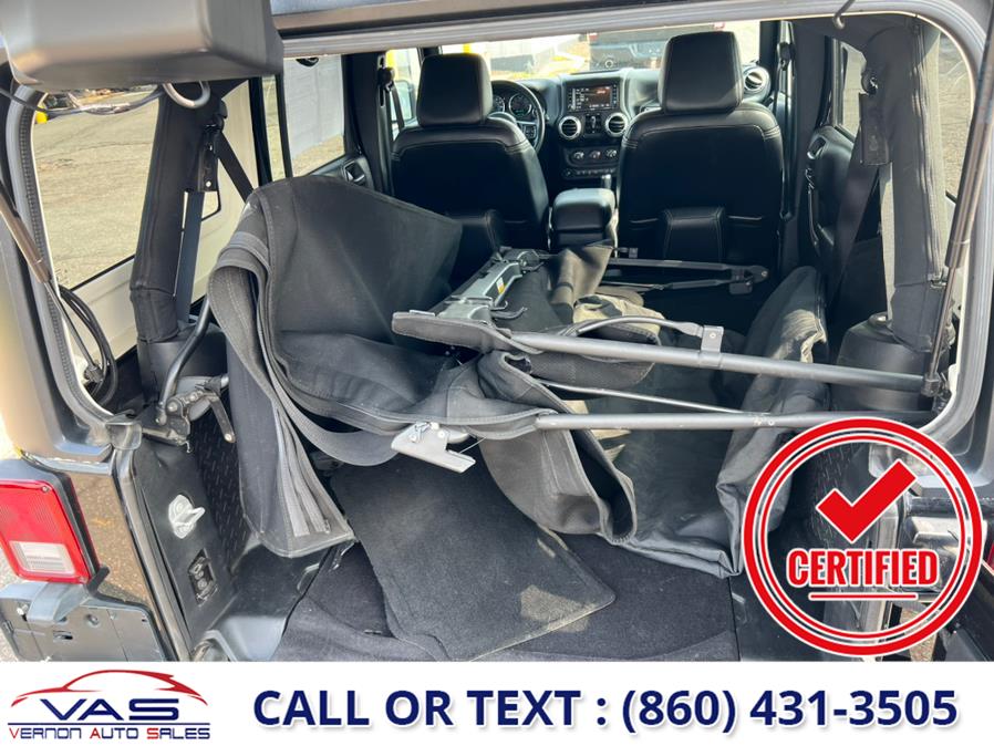 2016 Jeep Wrangler Unlimited 4WD 4dr Sahara, available for sale in Manchester, Connecticut | Vernon Auto Sale & Service. Manchester, Connecticut 2016 Jeep Wrangler Unlimited 4WD 4dr Sahara, available for sale in Manchester, Connecticut | Vernon Auto Sale & Service. Manchester, Connecticut