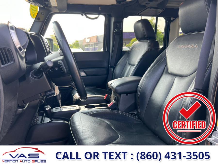 2016 Jeep Wrangler Unlimited 4WD 4dr Sahara, available for sale in Manchester, Connecticut | Vernon Auto Sale & Service. Manchester, Connecticut 2016 Jeep Wrangler Unlimited 4WD 4dr Sahara, available for sale in Manchester, Connecticut | Vernon Auto Sale & Service. Manchester, Connecticut