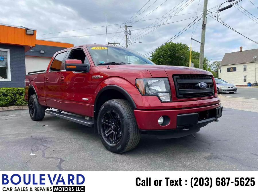 2013 Ford F150 Supercrew Cab FX4 Pickup 4D 6 1/2 ft, available for sale in New Haven, Connecticut | Boulevard Motors LLC. New Haven, Connecticut