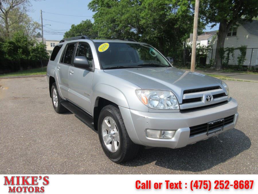 2004 Toyota 4Runner 4dr SR5 V6 Auto 4WD (Natl), available for sale in Stratford, Connecticut | Mike's Motors LLC. Stratford, Connecticut 2004 Toyota 4Runner 4dr SR5 V6 Auto 4WD (Natl), available for sale in Stratford, Connecticut | Mike's Motors LLC. Stratford, Connecticut