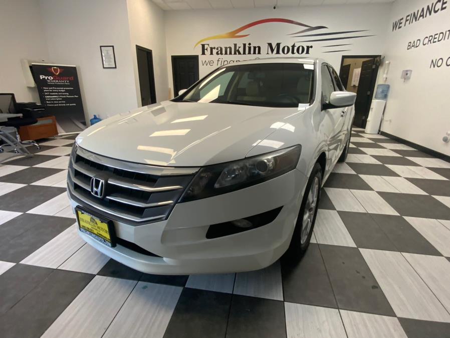 2012 Honda Crosstour 4WD V6 5dr EX-L, available for sale in Hartford, Connecticut | Franklin Motors Auto Sales LLC. Hartford, Connecticut 2012 Honda Crosstour 4WD V6 5dr EX-L, available for sale in Hartford, Connecticut | Franklin Motors Auto Sales LLC. Hartford, Connecticut