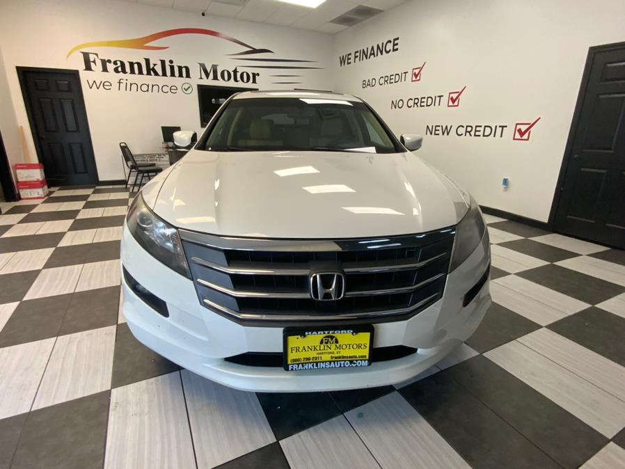 2012 Honda Crosstour 4WD V6 5dr EX-L, available for sale in Hartford, Connecticut | Franklin Motors Auto Sales LLC. Hartford, Connecticut 2012 Honda Crosstour 4WD V6 5dr EX-L, available for sale in Hartford, Connecticut | Franklin Motors Auto Sales LLC. Hartford, Connecticut